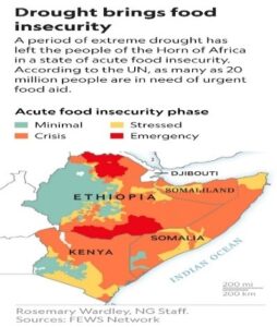 Drought brings food insecurity